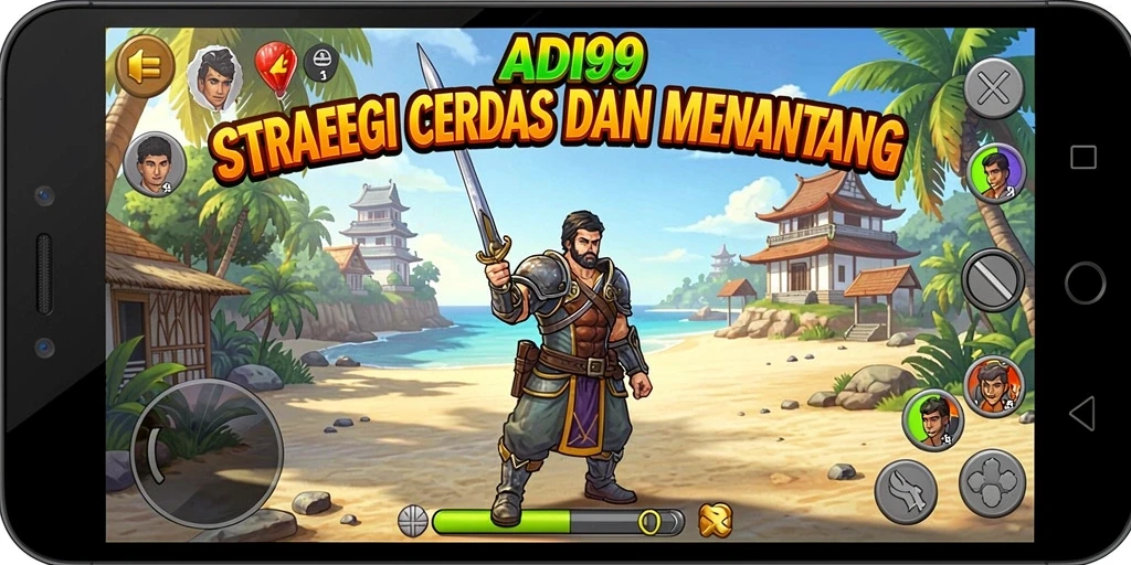 Tampilan gameplay ADI99 yang menarik dan penuh strategi.