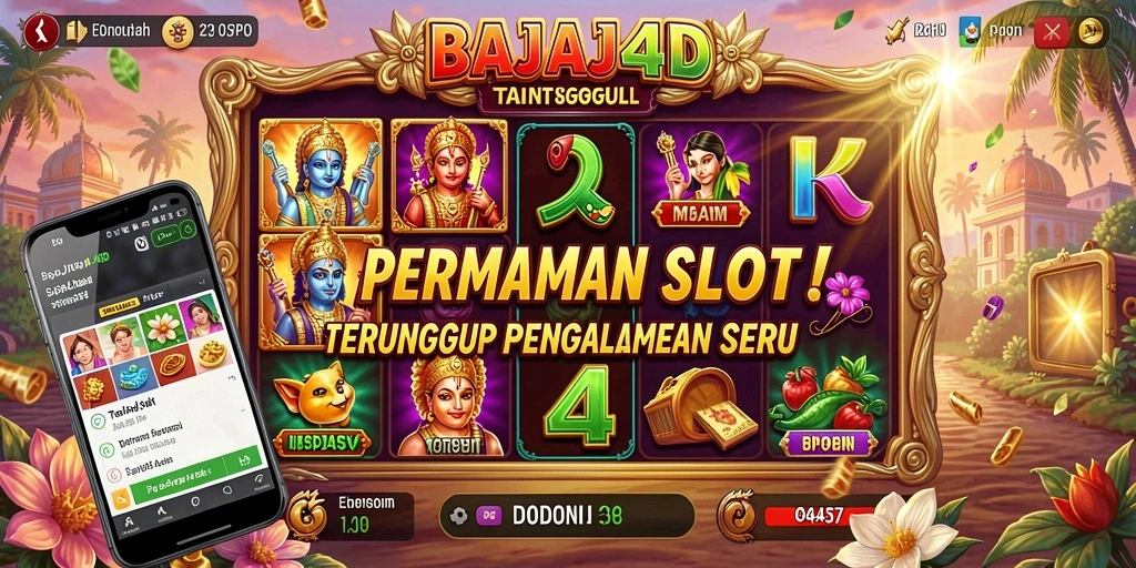 Tampilan gameplay Slot yang menarik dan mendebarkan di BAJAJ4D.
