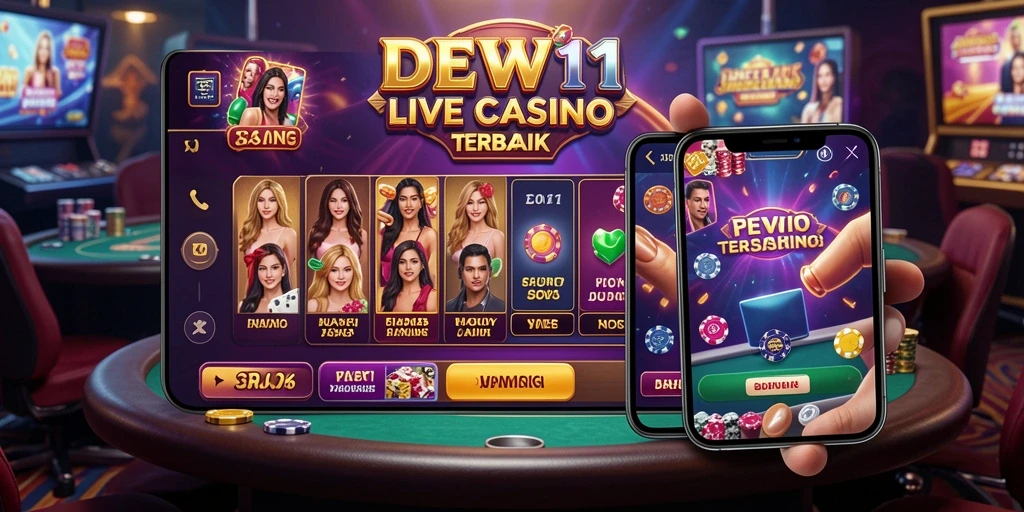 Tampilan gameplay DEWI11 yang menarik dari Live Casino.