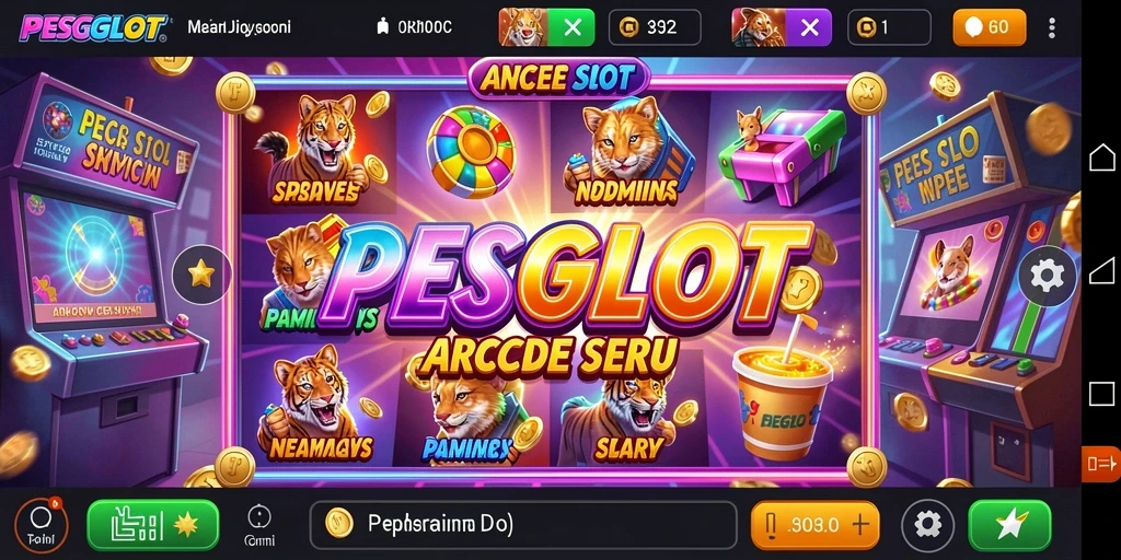 Screenshot gameplay PESGSLOT dengan tema slot yang menarik.